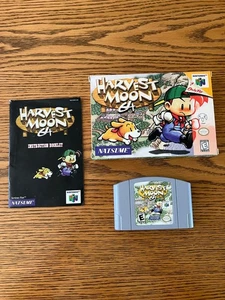 Nintendo 64 N64 Harvest Moon CIB Authentic - Bild 1 von 6