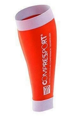CompresSport R2 Calf Sleeve ORANGE size T4 (42-46cm widest 40-45cm tall) - Image 1 of 4