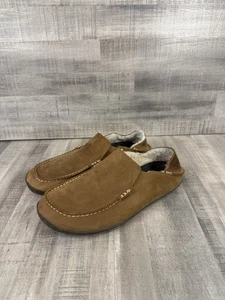Olukai Moloa Convertible Genuine Shearling Lined Slipper Men’s 12 M - Picture 1 of 10