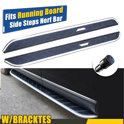 Fits For Toyota Sienna 2022-2025 Fixed Running Board Side Step Nerf Bars - Image 1 of 4