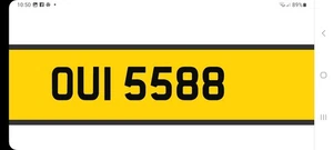 OUI5588 Yearless Reg Ferrari 588 588 558 usw 88 55 - Bild 1 von 2
