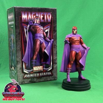 Magneto Bowen Designs Marvel X-Men #0999 de 2000 Figura Estatua Pintada 12” con Caja Foto 1 de 4