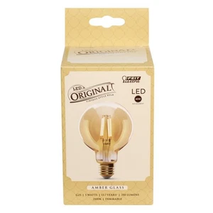 Feit Electric G25/VG/LED 120V 5W 2100K 350 Lumens Dimmable Globe LED Bulb - Picture 1 of 1