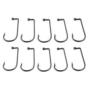 10 ganchos Jighead SELTOS ganchos depredadores Jig hook con ojal OS-6006 - Imagen 1 de 5
