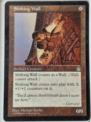 Shifting Wall - Stronghold - Magic the Gathering MTG Nice! - Image 1 of 3