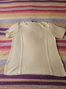 SVENDO OFFERTA Maglia leggera beige firmata Marina Rinaldi Taglia L Donna - Foto 1 di 8