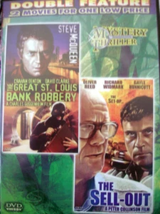 The Great St. Louis Bank Robbery/The Sell Out (DVD) WORLDWIDE SHIPPING AVAIL! - Imagen 1 de 2