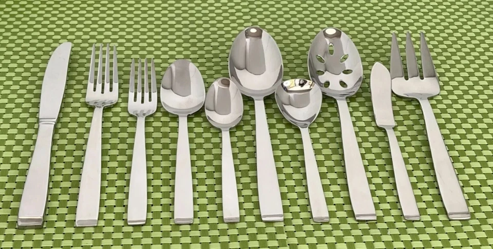 Talheres Gorham SLIDE aço inoxidável 18/10 brilhante NOVO talheres ESCOLHA INTELIGENTE - Imagem 1 de 1