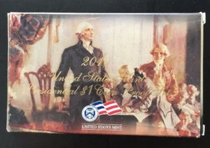 2010 U.S. Mint Presidential 1$ Dollar Coin Proof Set Complete With Box & COA - Picture 1 of 4