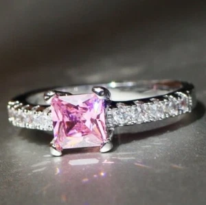 Princess Cut Ring #KC5811 - Picture 1 of 1