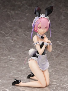 Re Zero Ram 11.8in 1/4 Scale Anime Figure Bare Leg Bunny Ver. B style Freeing - Picture 1 of 7