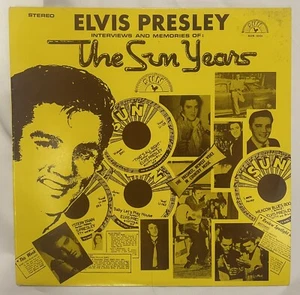 Elvis Presley Interviews & Memories Of The Sun Years 2 Track Vinyl Album - Picture 1 of 4