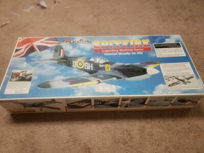 GREAT PLANES - Spitfire ARF - 54" Wingspan  - New - Image 1 of 4