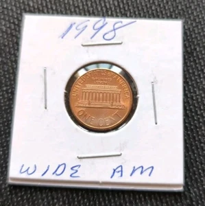 1998 Lincoln Cent Wide AM Error - Picture 1 of 2