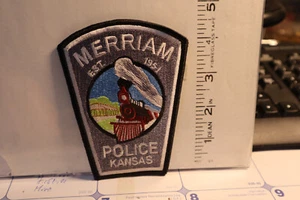 police patch   MERRIAM POLICE  KANSAS - Picture 1 of 1