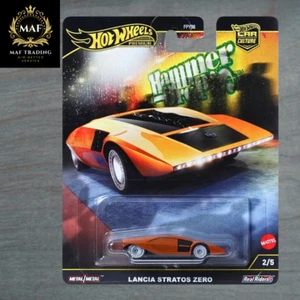Hot Wheels Premium Lancia Stratos Zero Hammer Drops Orange 2025 | Coche nuevo - Imagen 1 de 2