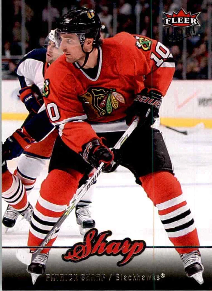 2007-08 Fleer Ultra Patrick Sharp #158 - Image 1 of 2