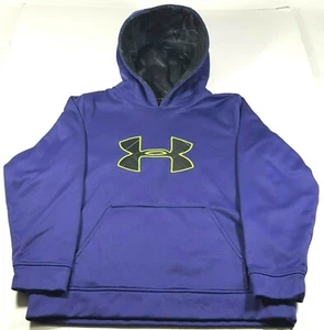 Under Armour Hoodie Hoody Purple Girls Youth Large YGL Womens Small - Picture 1 of 5