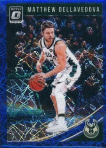 2018-19 Donruss Optic Blue Velocity #95 Matthew Dellavedova - NM-MT