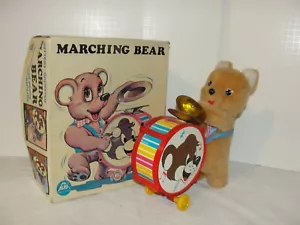 Vintage Battery Operated Marching Bear in the Box - Picture 1 of 12