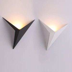 Modern Iron LED Wall Light Sconce Lamp Lighting Fixture Indoor Living Room Decor - Picture 1 of 17