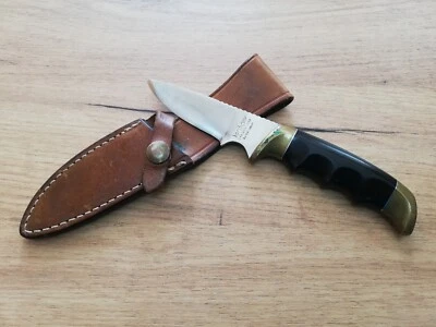 Faca Kershaw rara vintage lâmina fixa caçador de veados 1030 Oregon EUA por Kai Japão - Imagem 1 de 4