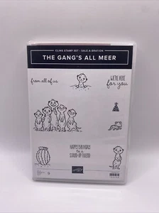 Stampin Up The Gang’s All Meer Stamp Set - Picture 1 of 6