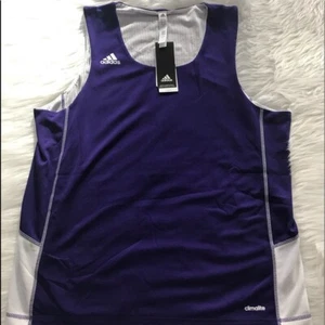 NEW wTag-ADIDAS Purple/White Practice Jersey M - Picture 1 of 2
