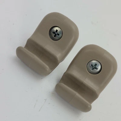 Mazda Protege 2001-2003 Parasol Clip Bronceado Par Juego de 2 con Tornillos Fabricante de Equipo Original Foto 1 de 3