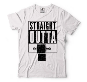 Straight Out Of Toilet Paper T-shirt - Picture 1 of 18