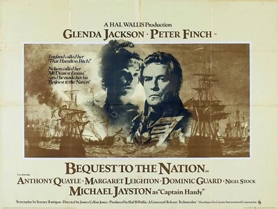 BEQUEST TO A NATION (aka THE NELSON AFFAIR) (1973)  - Public Domain DVD NO CASE - Image 1 of 2