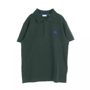 BURBERRY Poloshirt 8084935 Baumwolle Grün Gebraucht Herren #M - Bild 1 von 8