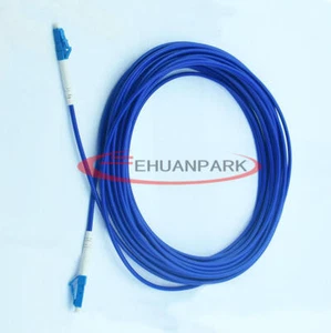 Armored Cable Fiber Patch Cord LC to LC SM 9/125 3.0mm Single Core 10M - Afbeelding 1 van 1