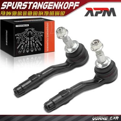 2x Spurstangenkopf Vorne L+R für BMW 5er E60 E61 6er E63 E64 7er E65 E66 E67 - Bild 1 von 4