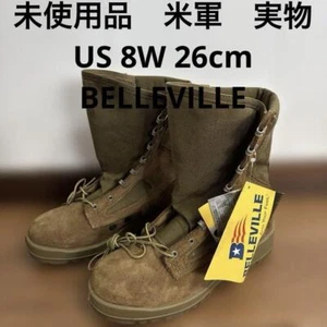 Unused items Mijun items BELLEVILLE military boots US 8W 26cm - Zdjęcie 1 z 20