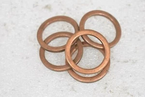 EATON AIRFLEX 82X11 C2 ROTOR SEAL SOFT COPPER GASKET ( LOT OF 5 ) - Picture 1 of 3