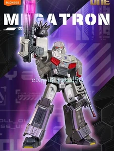 RARE Megatron Special Color Transformers One Model Figure 4 in. Blokees Toy v7 - Picture 1 of 4