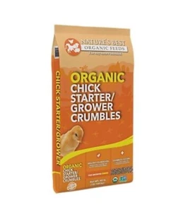 Nature's Best Organic 040512C Poultry Feed 40 lb. Chick Starter/Grower Crumbles - Picture 1 of 3