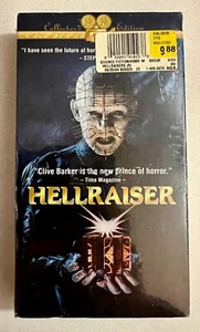 HellRaiser (VHS, 1994) Starmaker Gold Series Collector’s Edition Factory Sealed! - Picture 1 of 2
