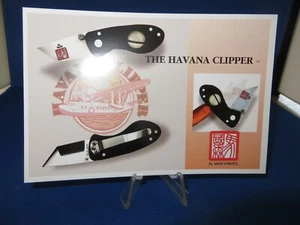 Vintage Rare Al Mar Havana Clipper Cigar Cutter Post Card - Picture 1 of 2