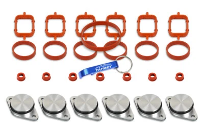 6 x 32 33 mm Swirl Flap Repair Set Backup Ring Blanks Bungs Gaskets for BMW M57 - Image 1 of 4