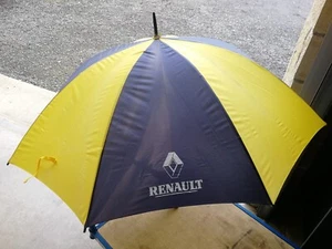 Grand parapluie voiture Renault Golf F1 bleu et jaune - Photo 1/11