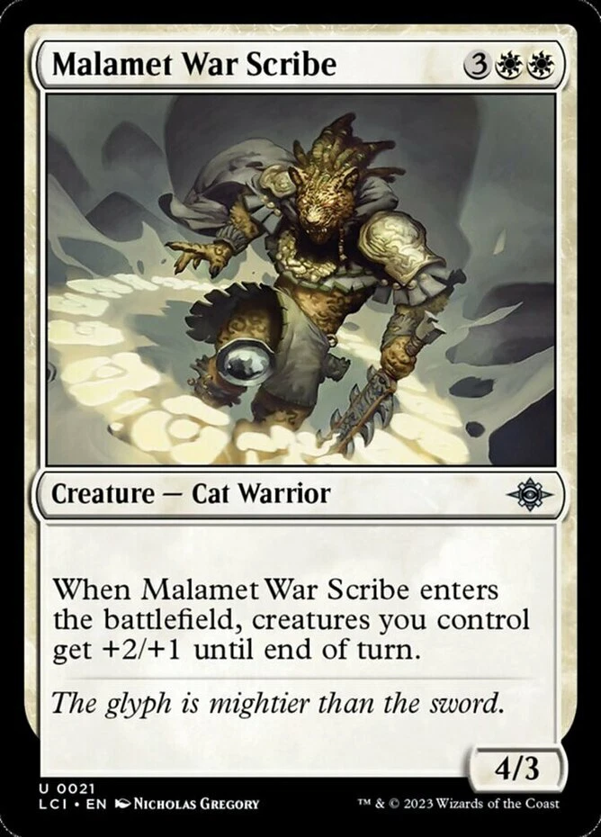 Lost Caverns of Ixalan - Malamet War Scribe - Foil - Image 1 of 1