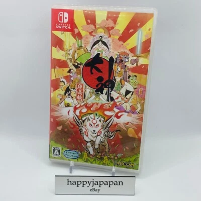 Nintendo Switch Video Games Okami Zekkeiban Japan - Image 1 of 3