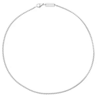 ENERGETIX Bingen * Edelstahlkette Gr. M 42 cm * Venezia-Muster Magnet Halskette - Bild 1 von 4