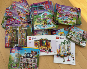 LEGO FRIENDS INSTRUCTION BOOK MANUAL ONLY HUGE LOT 41130 41714 41684 41095 41449