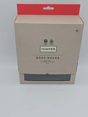 Forros de inserción de vellón altos HUNTER Welly Boot - Medianos - NEGROS ~ NUEVOS en caja - Cálidos Foto 1 de 4