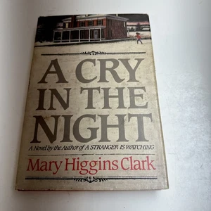 Vintage A Cry In The Night 1982 Hardcover By Mary Higgins Clark - Picture 1 of 15