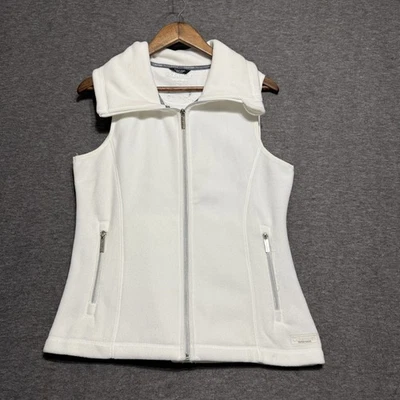 Chaleco Calvin Klein Mujer Performance Polar Cremallera con Acceso a Auriculares Talla Med. Foto 1 de 4