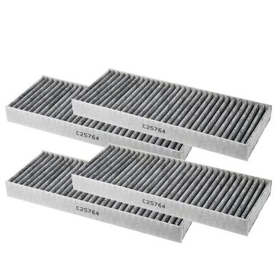 2X Filtro de aire de cabina carbonizado para 06 07 08 09 2010 Nissan Frontier Equator Foto 1 de 4